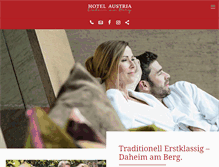 Tablet Screenshot of hotelaustria.com